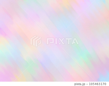 パステルカラー系グラデーションのゆめかわいい背景素材 105463170
