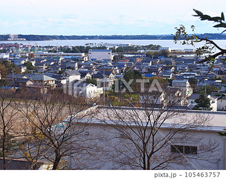 浜松市三ケ日町市街地の風景 105463757