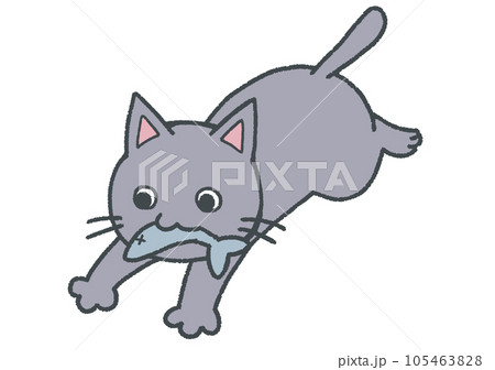 お魚くわえたドラ猫 105463828