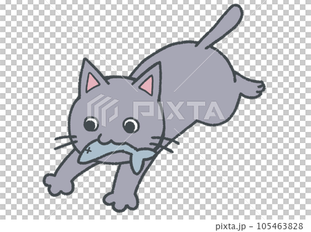 お魚くわえたドラ猫 105463828