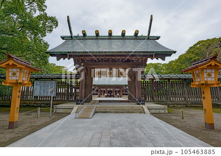 宮崎神宮 神門 宮崎神宮 神門 105463885