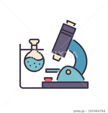 Medical research related vector icon 105464768