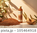 flaxseed shampoo for hair treatment.  105464918