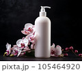 orchid shampoo for hair treatment.  105464920