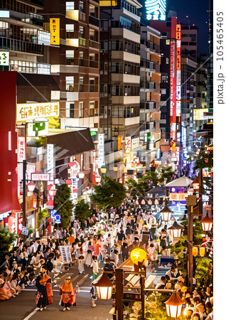AI画像 高円寺阿波踊りのイメージ AI画像 高円寺阿波踊りのイメージ 105465405