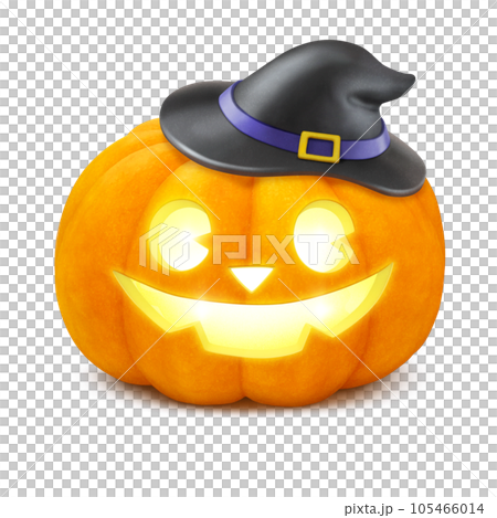 Halloween pumpkin illustration real Halloween pumpkin illustration real 105466014