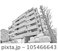 マンション背景 105466643