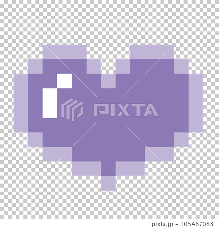 pixel heart pixel heart 105467083
