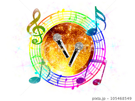 音楽ロゴ 105468549