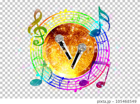 音楽ロゴ 105468549