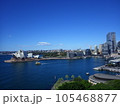 ハーバーブリッジから見たオペラハウス 105468877