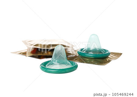 PNG,condom close-up, isolated on white background PNG,condom close-up, isolated on white background 105469244
