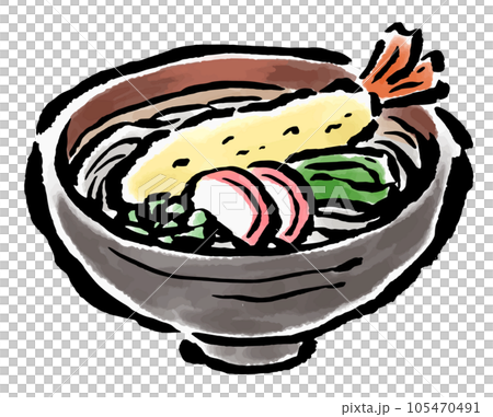 Toshikoshi蕎麥麵天婦羅蕎麥麵刷圖 Toshikoshi蕎麥麵天婦羅蕎麥麵刷圖 105470491