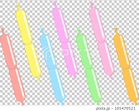 Tupet with dark eyes 7 color set 105470521