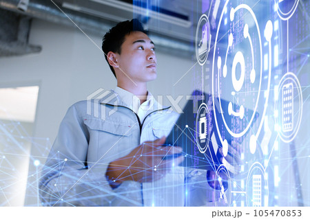 働く仲間たち、ビジネスシーン 働く仲間たち、ビジネスシーン 105470853