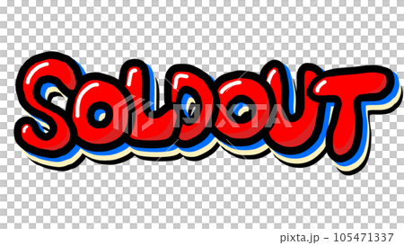 SOLDOUT sold out sold out english alphabet graffiti paint 105471337