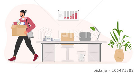 People Jobless Unemployment Worker Office Quit Job People Jobless Unemployment Worker Office Quit Job 105471585
