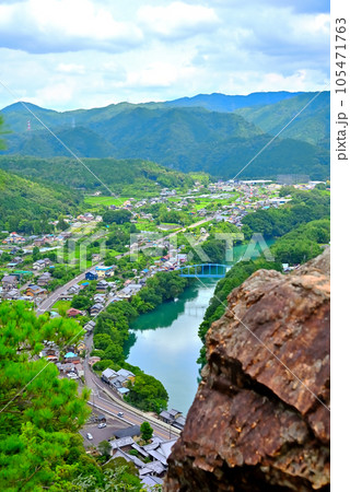 《岐阜県》川辺町遠見山からの眺め 105471763