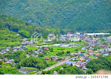 《岐阜県》川辺町遠見山からの眺め 《岐阜県》川辺町遠見山からの眺め 105471796