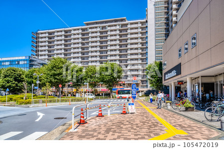 東京都品川区の都市風景 西大井駅 東京都品川区の都市風景 西大井駅 105472019