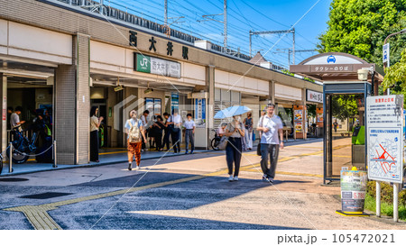 東京都品川区の都市風景　西大井駅 105472021