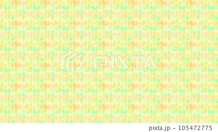 黄色の煌めく幾何学模様素材 16:9 黄色の煌めく幾何学模様素材 16:9 105472775