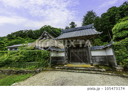 小浜 萬徳寺 山門 福井県小浜市 小浜 萬徳寺 山門 福井県小浜市 105473174