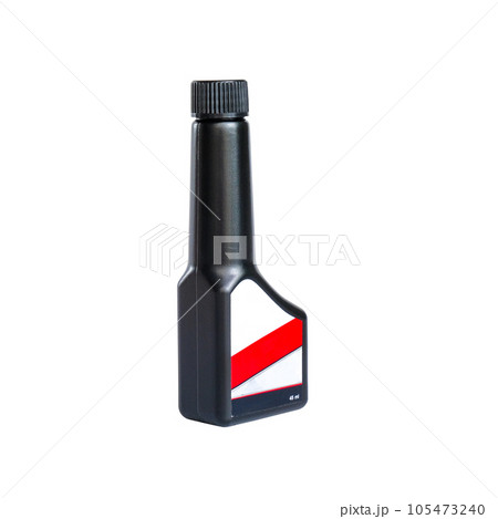 Motor lubricant Bottle isolated on white background. 105473240