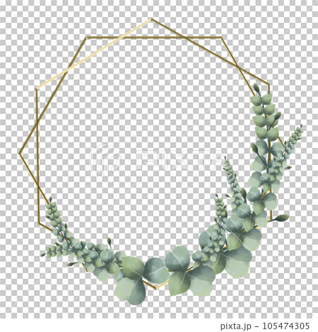 frame golden hexagon vintage leaves watercolor hand drawn golden frame line art isolate on transparent background PNG file golden stains on white background. frame golden hexagon vintage leaves watercolor hand drawn golden frame line art isolate on transparent background PNG file golden stains on white background. 105474305