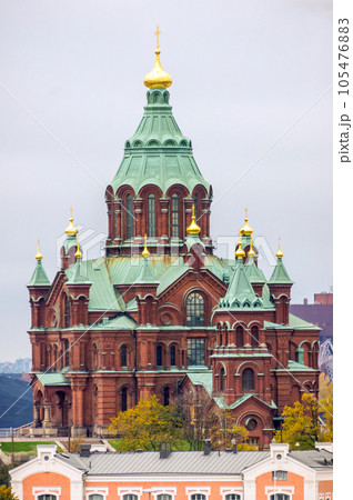 Uspenski Cathedral in Helsinki, Finland 105476883