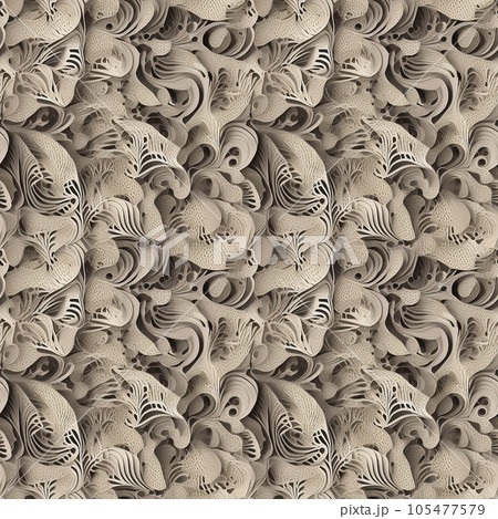 無限タイル　複雑なテクスチャ　50 105477579