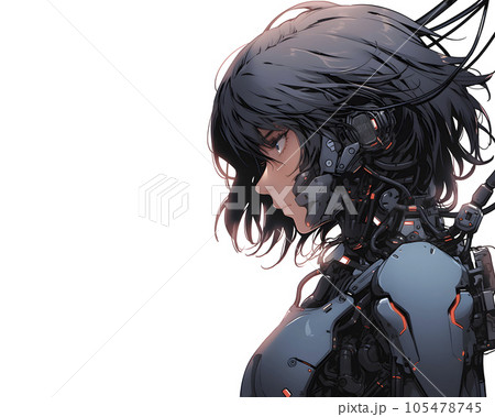 サイボーグ少女（Generative AI） 105478745