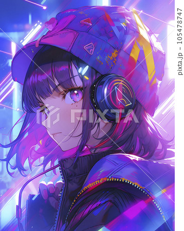 サイボーグ少女（Generative AI） 105478747