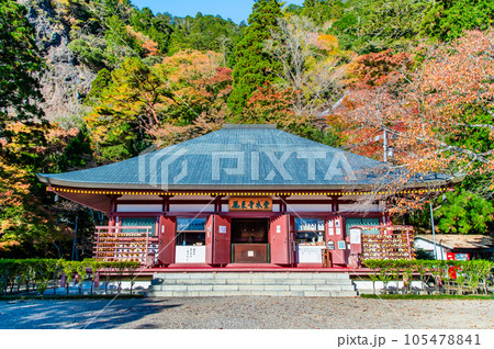愛知 鳳来寺　本堂 105478841
