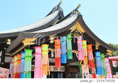 七夕祭りの日の一宮真清田神社 105479580