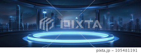 Technological background, empty space, mock-up 105481191