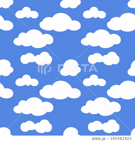 無限タイル 雲いっぱいの空 5 無限タイル 雲いっぱいの空 5 105481925