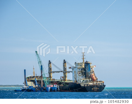 座礁船 座礁船 105482930