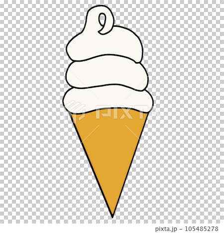 set of ice cream set of ice cream 105485278