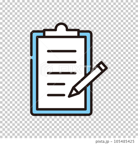 クリップボード　バインダー　アイコン 105485425