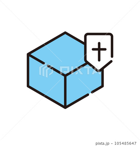 箱 守る 盾 アイコン 箱 守る 盾 アイコン 105485647