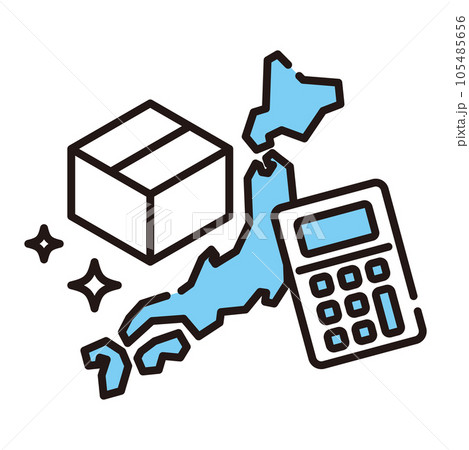 ふるさと納税　箱　アイコン 105485656