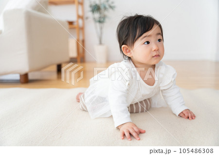 生後9ヶ月の赤ちゃん 105486308