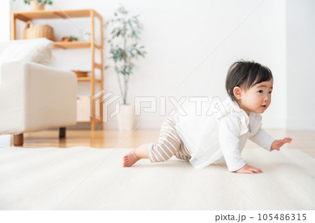 生後9ヶ月の赤ちゃん 105486315