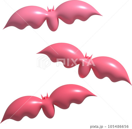 3d illustration flying bat for halloween festival 3d illustration flying bat for halloween festival 105486656