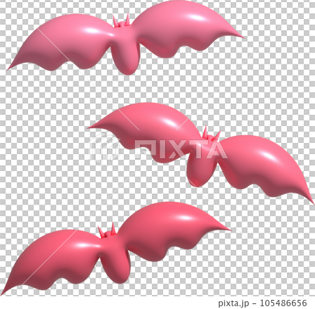 3d illustration flying bat for halloween festival 3d illustration flying bat for halloween festival 105486656