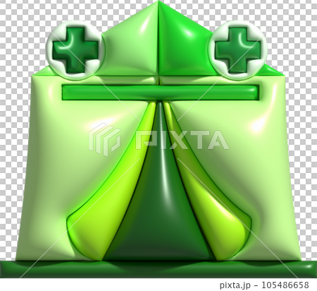 3d illustration camping travel tent equipment ,Tourist camp tents 105486658