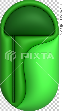 3d illustration sleeping bag camping bed for tourists Hiking gear for sleeping. 3d illustration sleeping bag camping bed for tourists Hiking gear for sleeping. 105487484