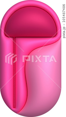 3d illustration sleeping bag camping bed for tourists Hiking gear for sleeping. 3d illustration sleeping bag camping bed for tourists Hiking gear for sleeping. 105487486