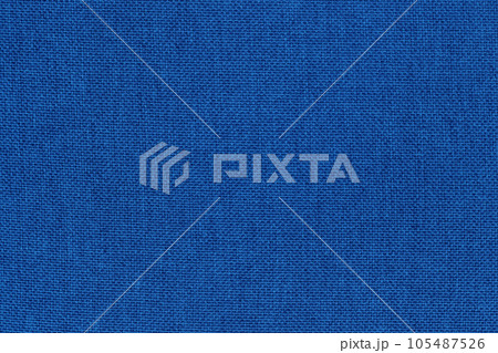 Dark blue fabric cloth texture background, seamless pattern of natural textile. 105487526
